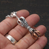 Vintage Six Word Mantra Vajra Pendant – Jewelry Gift Ideas — 8
