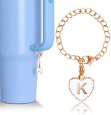 Love Alloy Oil Drop Letter Pendant Water Bottle Handle – Stylish Gifts — 11