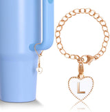 Love Alloy Oil Drop Letter Pendant Water Bottle Handle – Stylish Gifts — 2