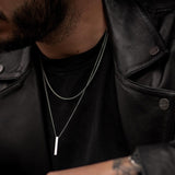 Men's Gift Chain Crystal Necklace – Jewelry Gift Ideas — 18