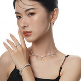 Women's Sterling Silver Pearl Necklace Handmade – Jewelry Gift Ideas — 8