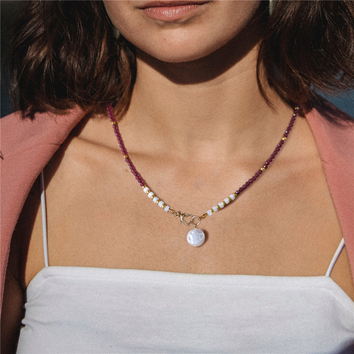 Artificial Crystal 3m Beads Necklace Women's – Jewelry Gift Ideas — 1