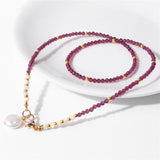 Artificial Crystal 3m Beads Necklace Women's – Jewelry Gift Ideas — 3