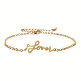 Real Gold Plating O Chain Stainless Steel Anklets – Unique Gift Ideas — 12