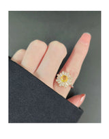 Sunflower Ring Fashion All-match Opening – Stylish Gifts — 7