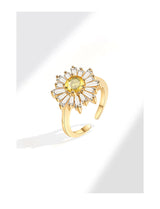 Sunflower Ring Fashion All-match Opening – Stylish Gifts — 12