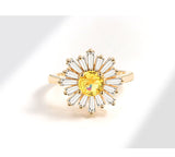Sunflower Ring Fashion All-match Opening – Stylish Gifts — 10