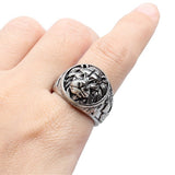 Domineering Lion's Head Ring Style Steel Titanium – Stylish Gifts — 3