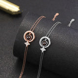 Women's S925 Round Diamond Embedded Star Bracelet – Jewelry Gift Ideas — 10