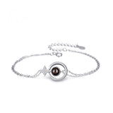 Women's S925 Round Diamond Embedded Star Bracelet – Jewelry Gift Ideas — 3