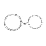 Magnetic Couple Bracelet Suit Cuban Link Chain – Jewelry Gift Ideas — 9