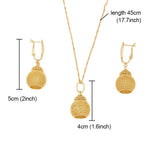 Women's 24K Gold Bridal Necklace Pendant Jewelry – Jewelry Gift Ideas — 6