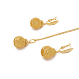 Women's 24K Gold Bridal Necklace Pendant Jewelry – Jewelry Gift Ideas — 11