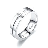Titanium Steel Couple Ring I LOVE YOU Engagement – Gifts for Couples — 7
