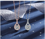 Necklace S925 Silver Moissanite Six-claw Water – Jewelry Gift Ideas — 3