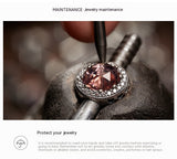 Micro-inlaid Zircon Ring Thin Star Sapphire – Gifts for Her — 3