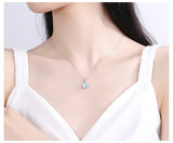 Crown Moonstone Necklace Female S925 Sterling – Jewelry Gift Ideas — 12