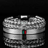 Micro Inlaid Leopard Head Bracelet Set – Jewelry Gift Ideas — 18
