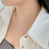 925 Sterling Silver Necklace For Women Choker – Jewelry Gift Ideas — 5