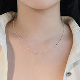 925 Sterling Silver Necklace For Women Choker – Jewelry Gift Ideas — 9