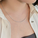925 Sterling Silver Necklace For Women Choker – Jewelry Gift Ideas — 16