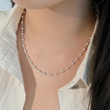 925 Sterling Silver Necklace For Women Choker – Jewelry Gift Ideas — 18