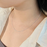 925 Sterling Silver Necklace For Women Choker – Jewelry Gift Ideas — 2