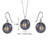 Bohemian Retro Pendant Necklace Sun And Moon – Jewelry Gift Ideas — 9
