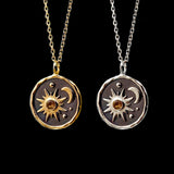 Bohemian Retro Pendant Necklace Sun And Moon – Jewelry Gift Ideas — 14