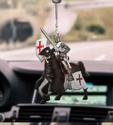 Acrylic Flat Knight Car Pendant Car Interior – Stylish Gifts — 8