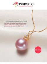 Crown Silver 925 Silver Pendant Pearl Necklace – Jewelry Gift Ideas — 5