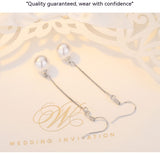 Pearl Shell Pearl Stud Earrings Silver Plated – Jewelry Gift Ideas — 10