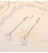 Pearl Shell Pearl Stud Earrings Silver Plated – Jewelry Gift Ideas — 6