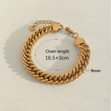 Stainless Steel Bracelet Electroplating Simple Style – Stylish Gifts — 5