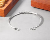 Retro Ethnic Style Handmade Silver Bracelet – Stylish Gifts — 4
