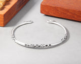 Retro Ethnic Style Handmade Silver Bracelet – Stylish Gifts — 3