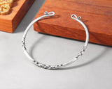 Retro Ethnic Style Handmade Silver Bracelet – Stylish Gifts — 10