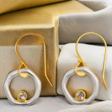 Irregular Circles Eardrops Rhinestone Sweet – Unique Gift Ideas — 7