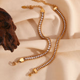 Three-layer Woven Twisted Chain Ball Bracelet – Jewelry Gift Ideas — 8