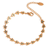 Small Flower Handmade Chain Necklace For Women – Jewelry Gift Ideas — 7