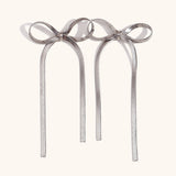 Women's Fashion Blade Chain Bow Earrings – Stylish Gifts — 10