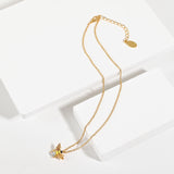 Cute Flowers Little Bee Necklace – Jewelry Gift Ideas — 8