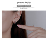 Sterling Silver Amethyst Sand Ear Clip Niche Hip Hop – Stylish Gifts — 7