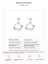 S925 Sterling Silver Moonstone Planet Female South – Gifts for Her — 4