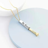 Women's Necklace With Hidden Information – Jewelry Gift Ideas — 3
