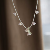 Original Mori Style 925 Sterling Silver Necklace – Jewelry Gift Ideas — 8