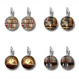 Women's Fashion Retro Book Photo Earrings – Stylish Gifts — 17