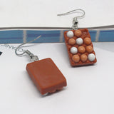 Cute Resin Egg Storage Box Earrings – Home & Living Gifts — 7
