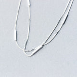 Mori Artistic Double-circle Anklet Ornament Women – Gifts for Her — 9
