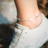 Mori Artistic Double-circle Anklet Ornament Women – Gifts for Her — 5